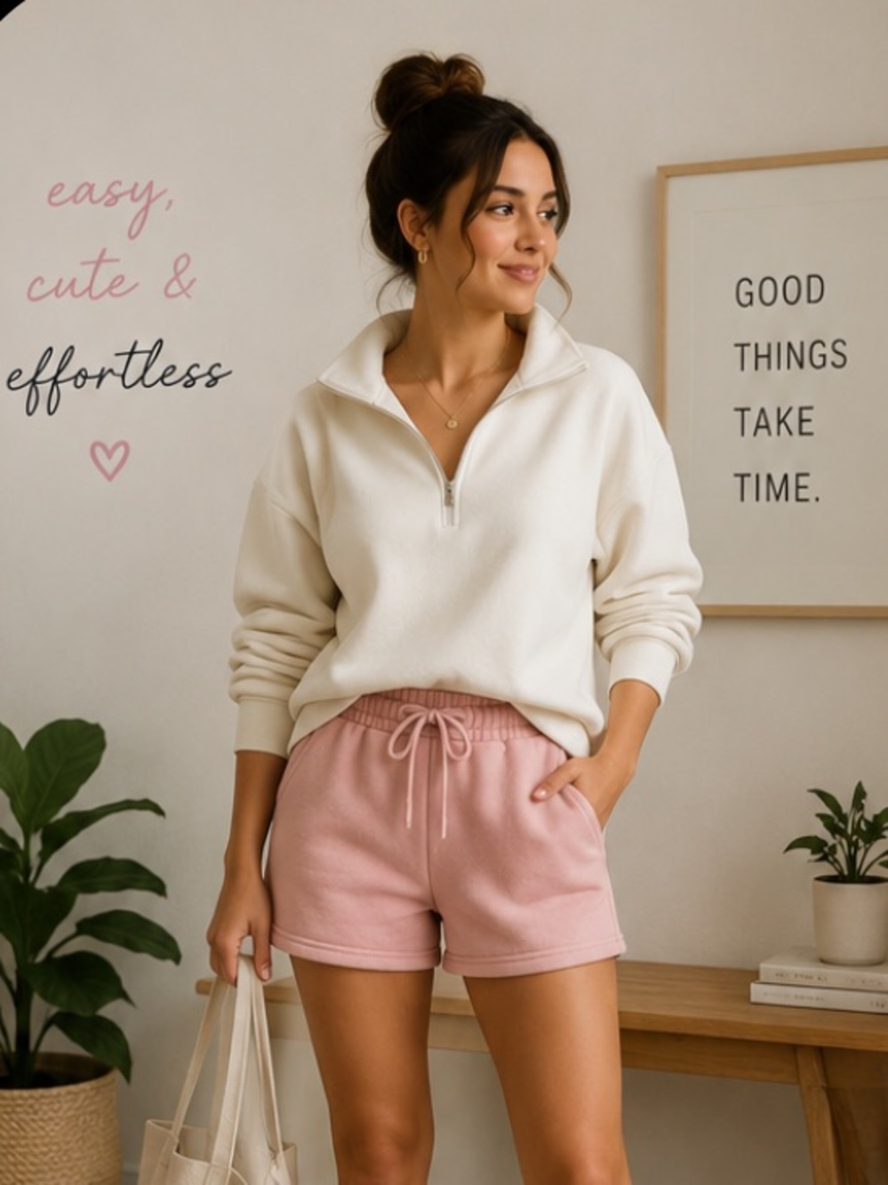 Women’s small pink Kohl’s shorts